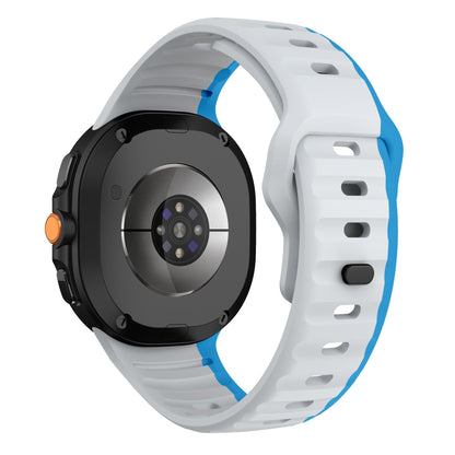 Samsung Galaxy Watch 8 Silicone Strap [Grey/blue]