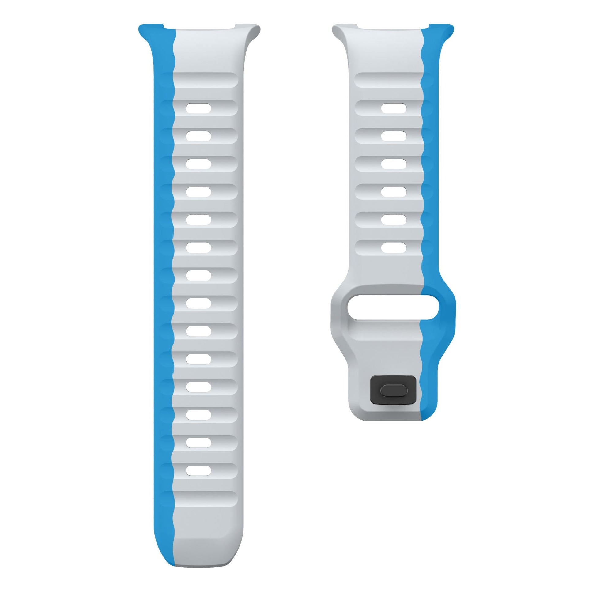Samsung Galaxy Watch 8 Silicone Strap [Grey/blue]