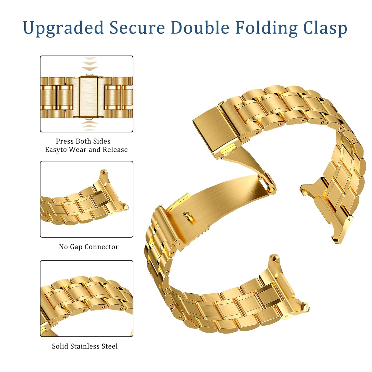 Samsung Galaxy Watch Ultra 47Mm Stainless Steel Strap [Gold]