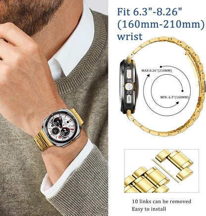 Samsung Galaxy Watch Ultra 47Mm Stainless Steel Strap [Gold]