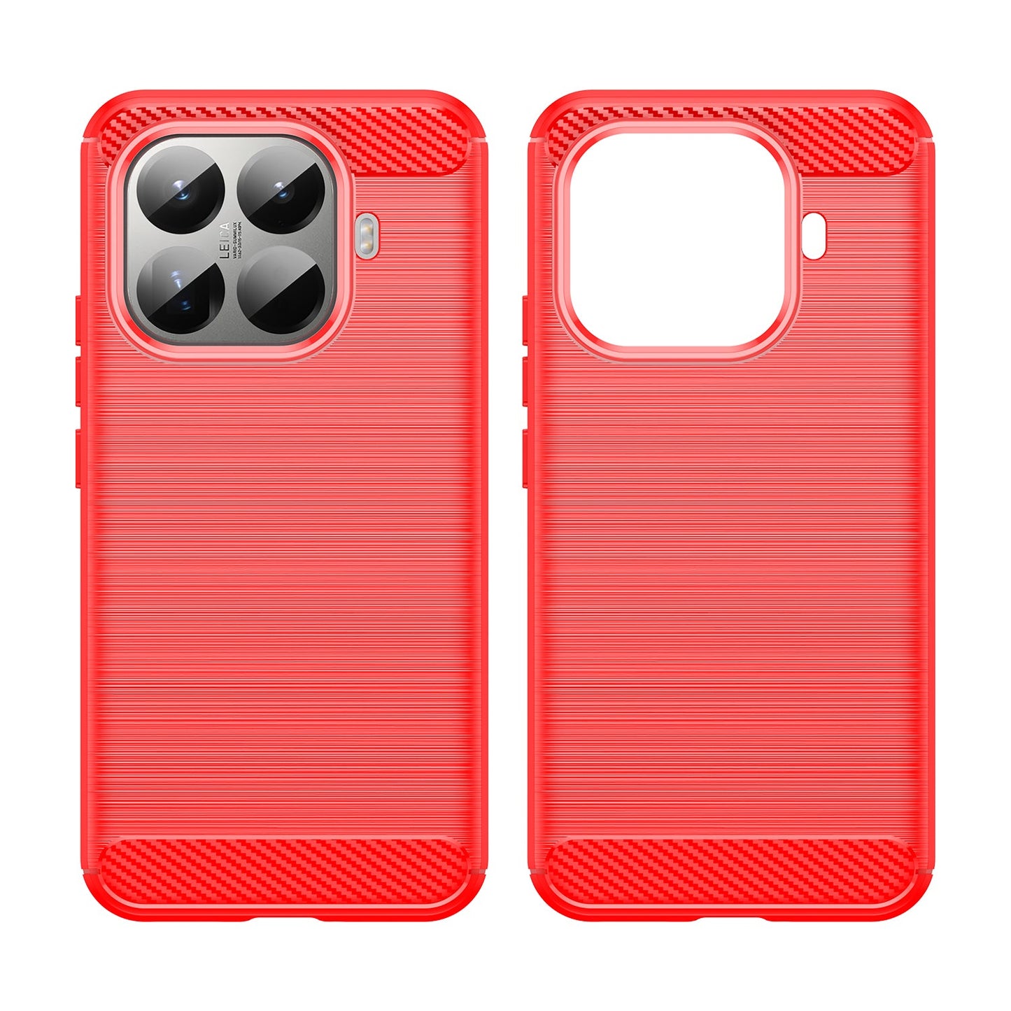 Xiaomi 15t Pro Carbon Fibre Case [Red]