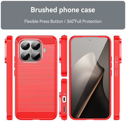 Xiaomi 15t Pro Carbon Fibre Case [Red]