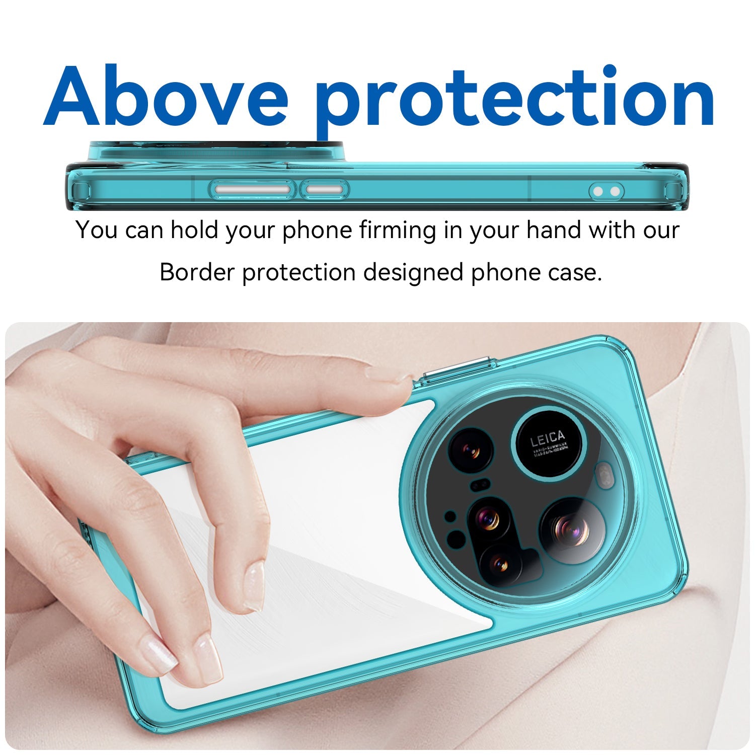 Xiaomi 15 Ultra Soft Gel Case [Clear Blue]
