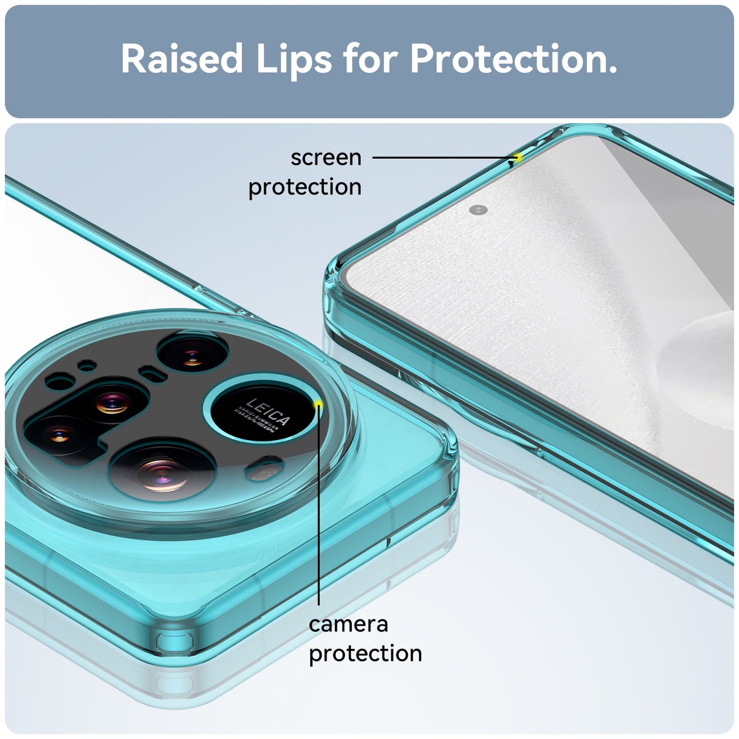 Xiaomi 15 Ultra Soft Gel Case [Clear Blue]