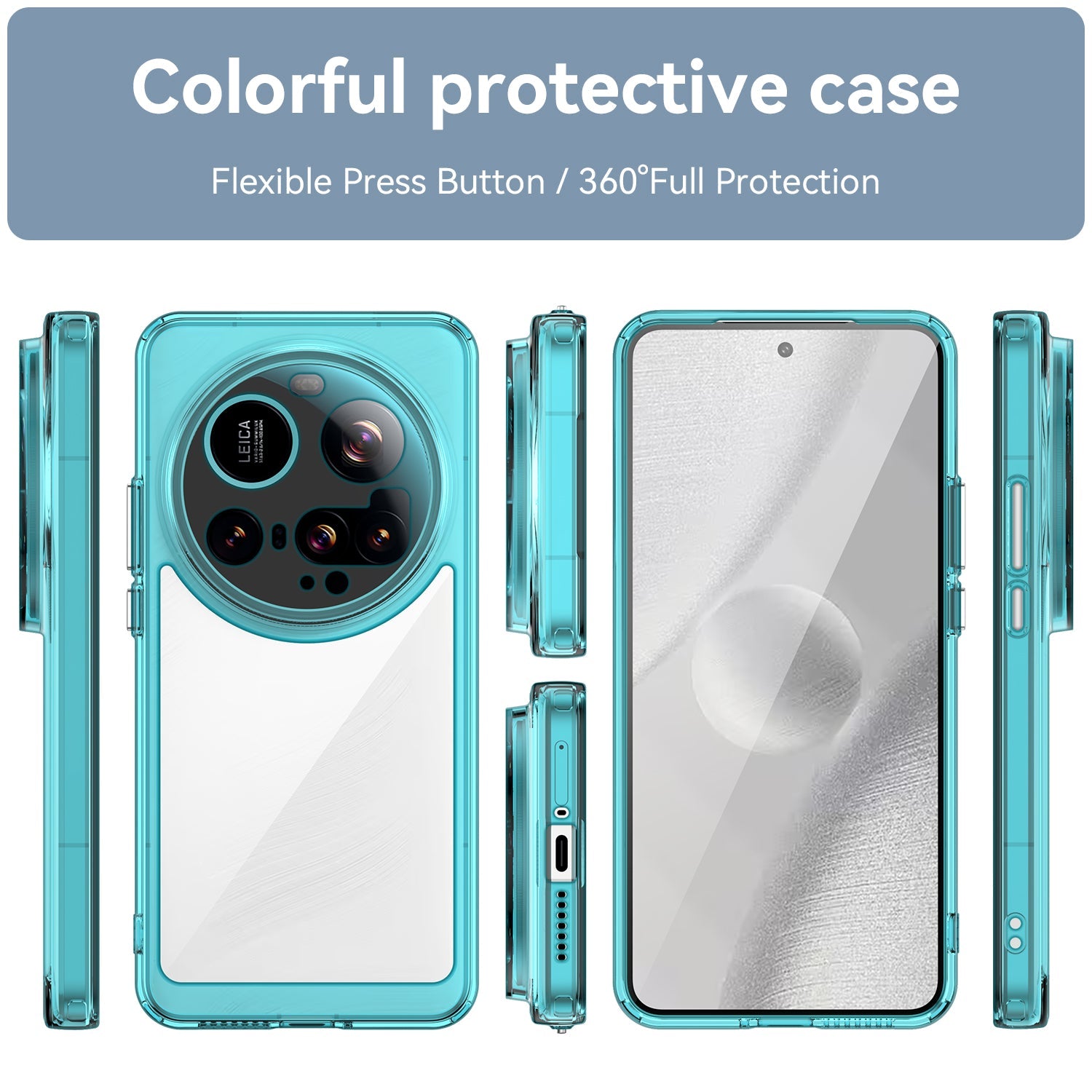 Xiaomi 15 Ultra Soft Gel Case [Clear Blue]