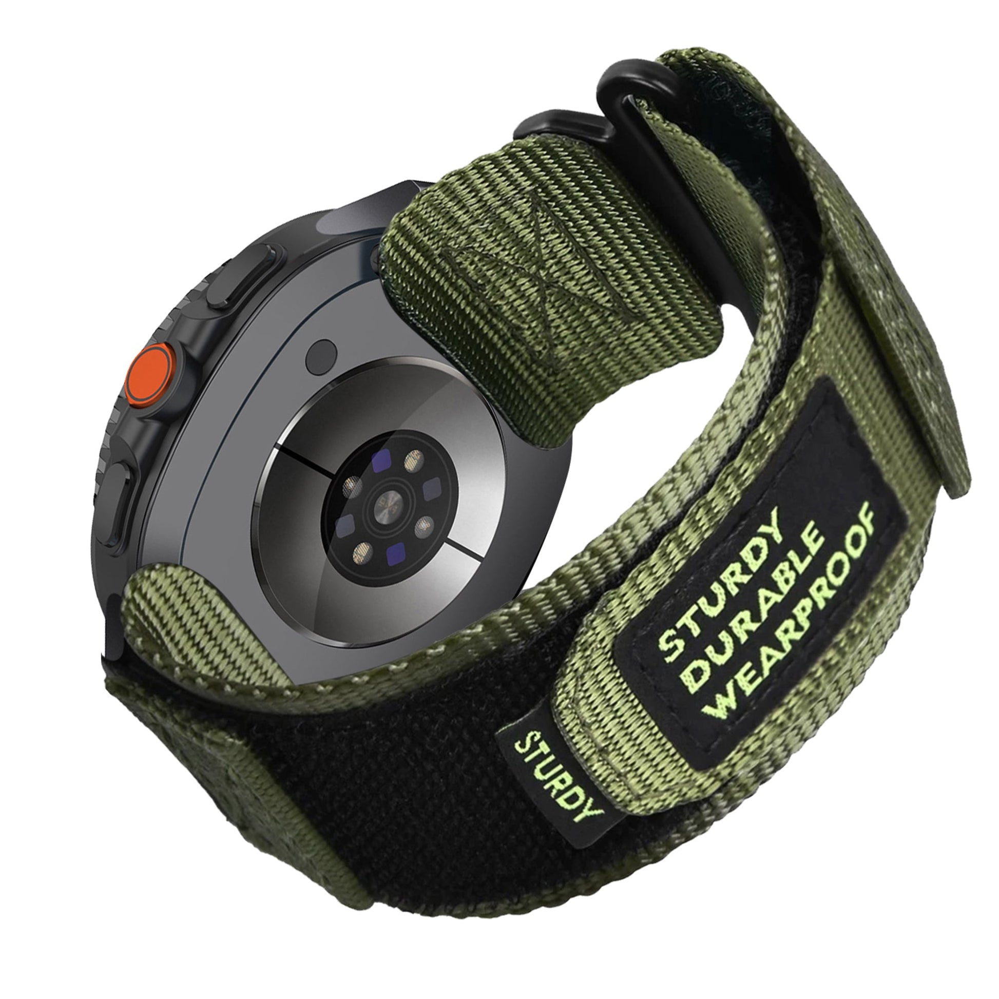 Samsung Galaxy Watch 8 Nylon Strap [Army Green]