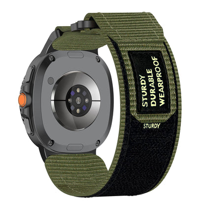 Samsung Galaxy Watch 8 Nylon Strap [Army Green]