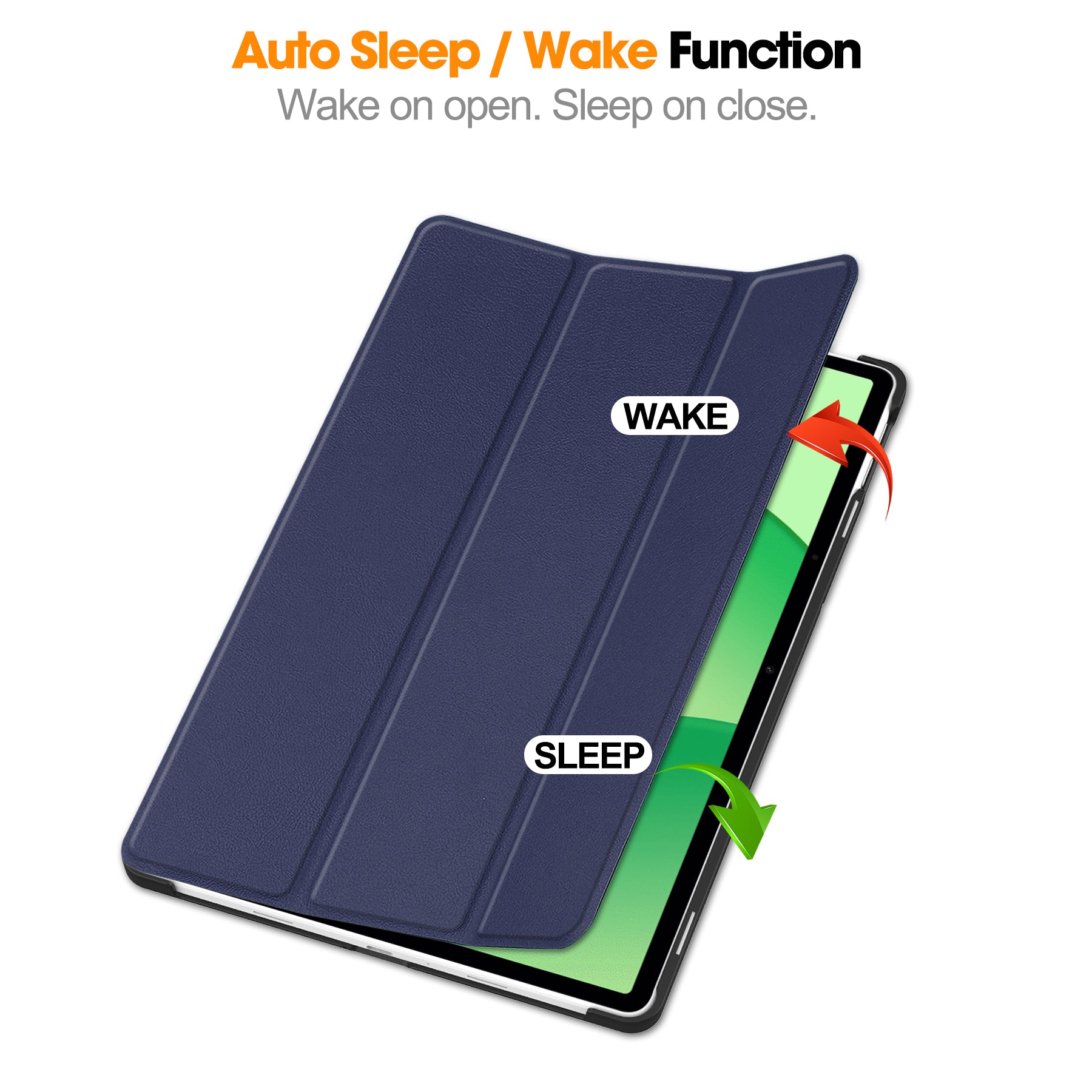 Oppo Pad Se 11" Tri-fold Pu Case [Navy]
