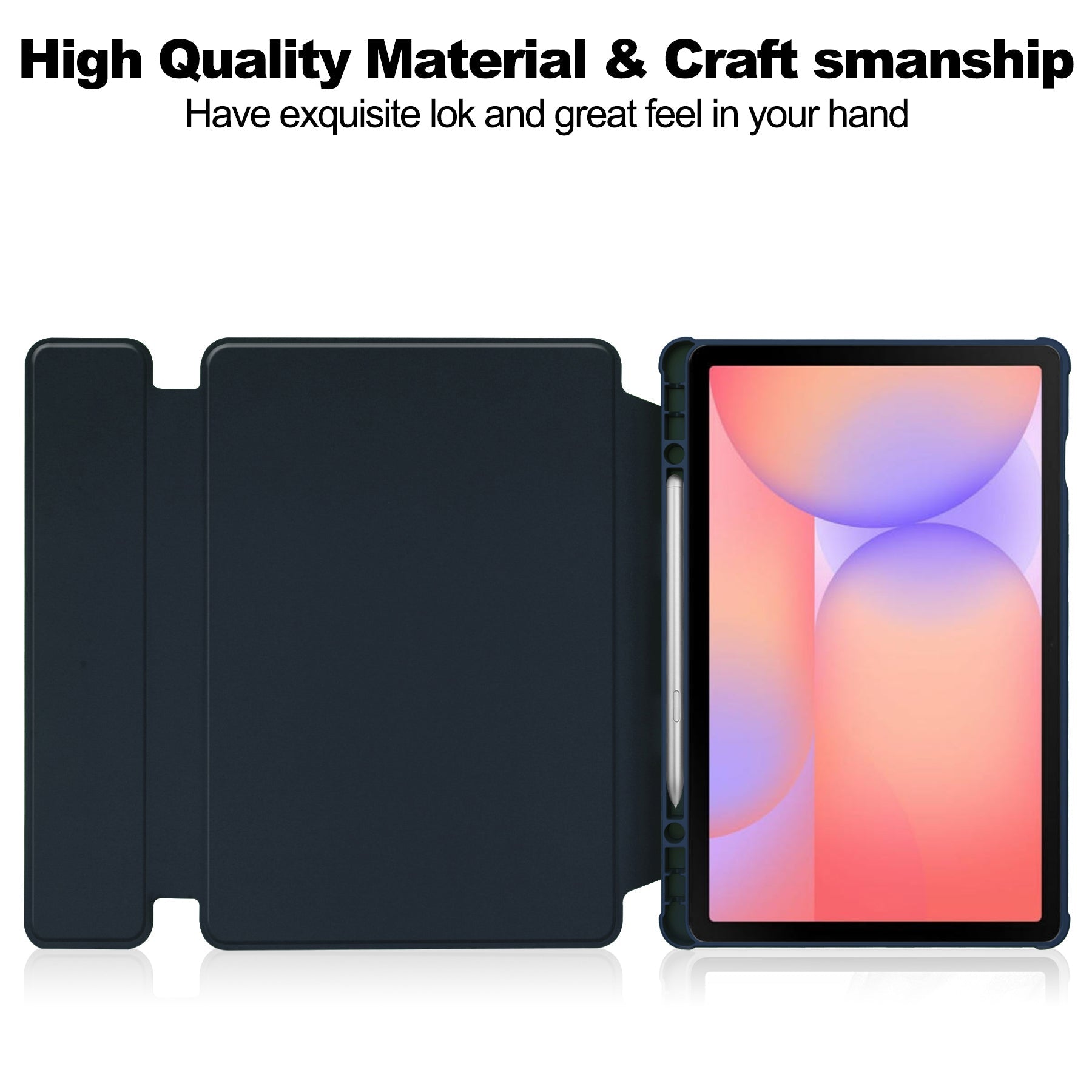 Galaxy Tab S10 Lite / S10 Fe/ S9 / S9 Fe Rotating Acrylic Case [Navy]