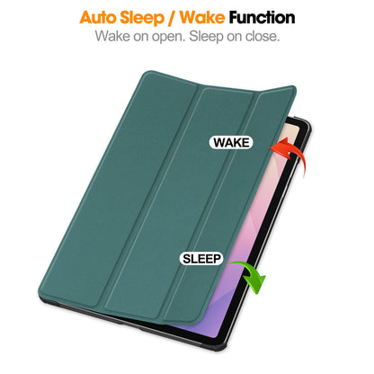Galaxy Tab S11 Tri-fold Pu Case [Teal]