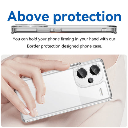 Xiaomi Redmi Note 13 Pro+ 5G Soft Gel Bumper Case [Clear]