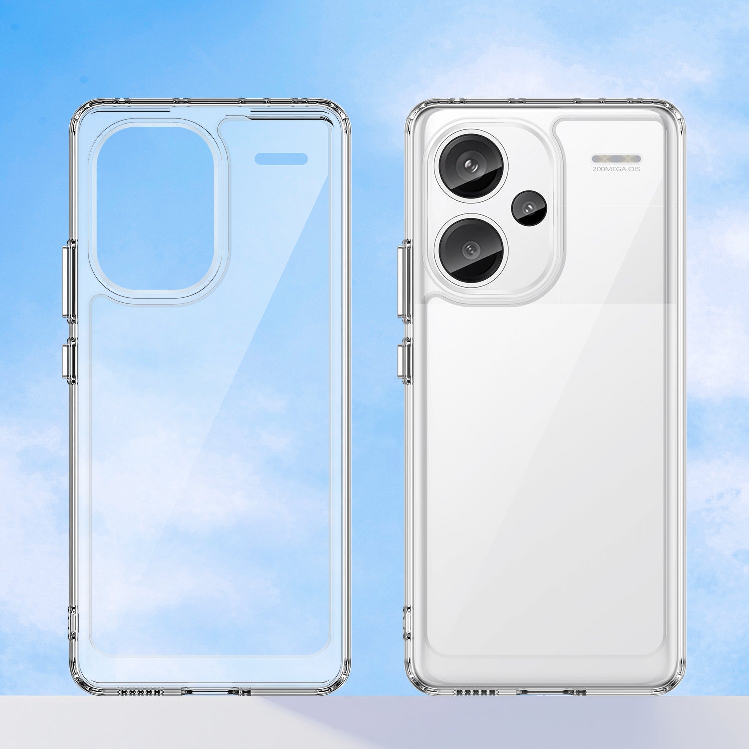 Xiaomi Redmi Note 13 Pro+ 5G Soft Gel Bumper Case [Clear]