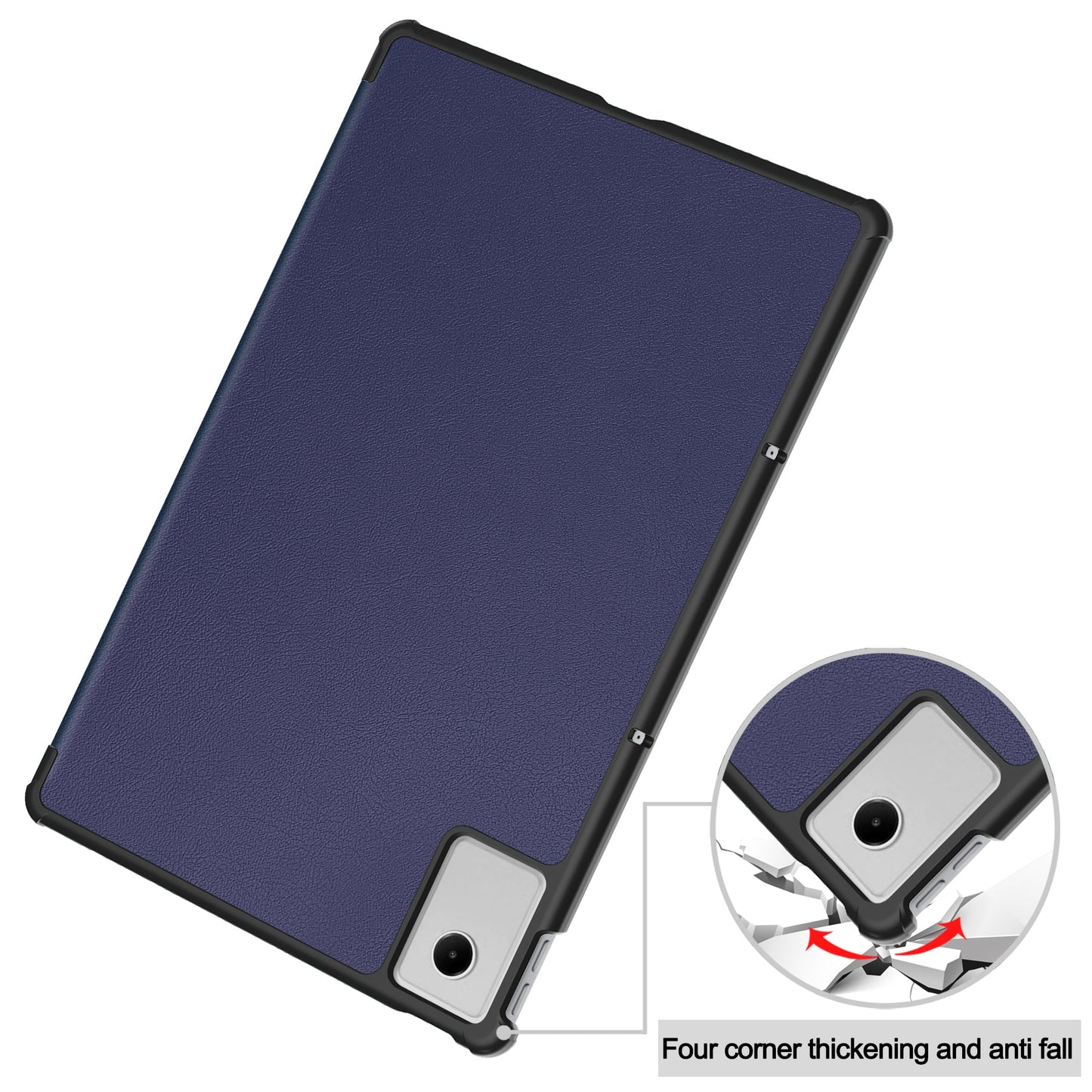 Lenovo Tab Plus 12.1 2025 Tri-fold Pu Case [Navy]