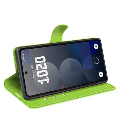 Nothing Phone (3A) Pro Pu Wallet Case [ Green ]