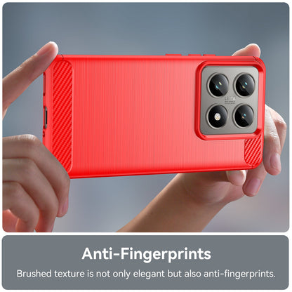 Xiaomi 14T Carbon Fibre Case [Red]