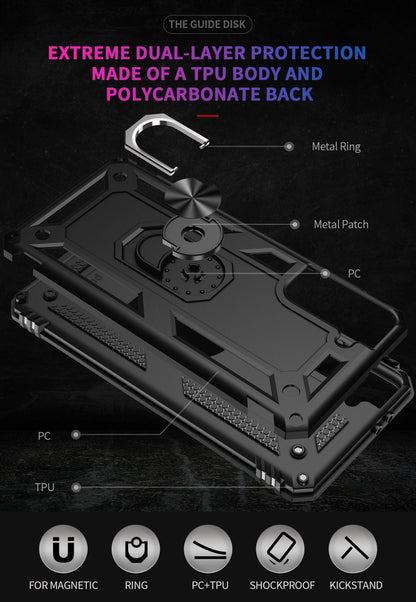 Galaxy S21 Plus Military Armour Case [Black]