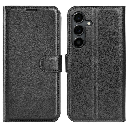 Galaxy S25fe Pu Wallet Case [Black]