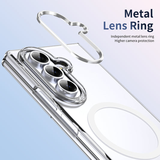 Galaxy Z Fold 7 Clear Magsafe Case [Silver]
