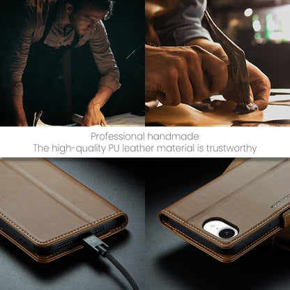 Apple iPhone 16E Pu Wallet Case [Brown]