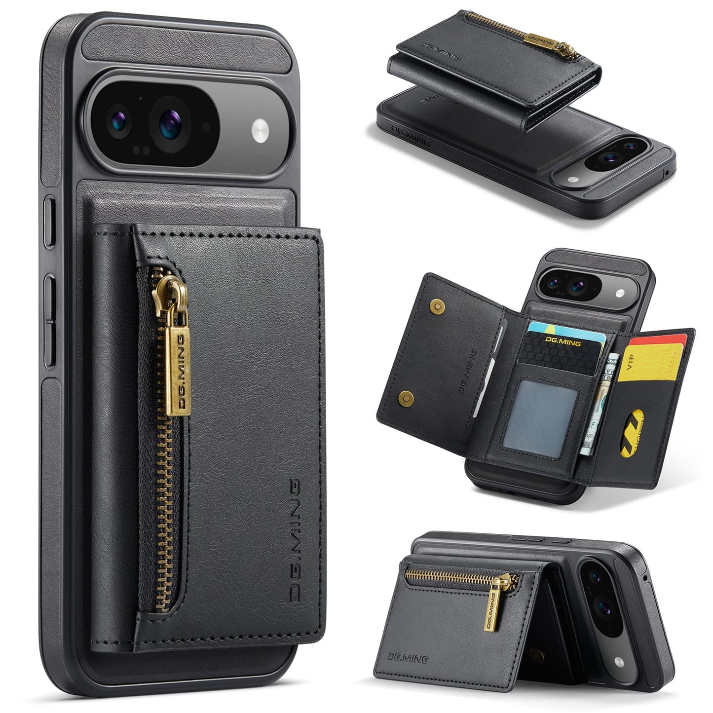 Google Pixel 10 Pro Magnetic Wallet [Black]