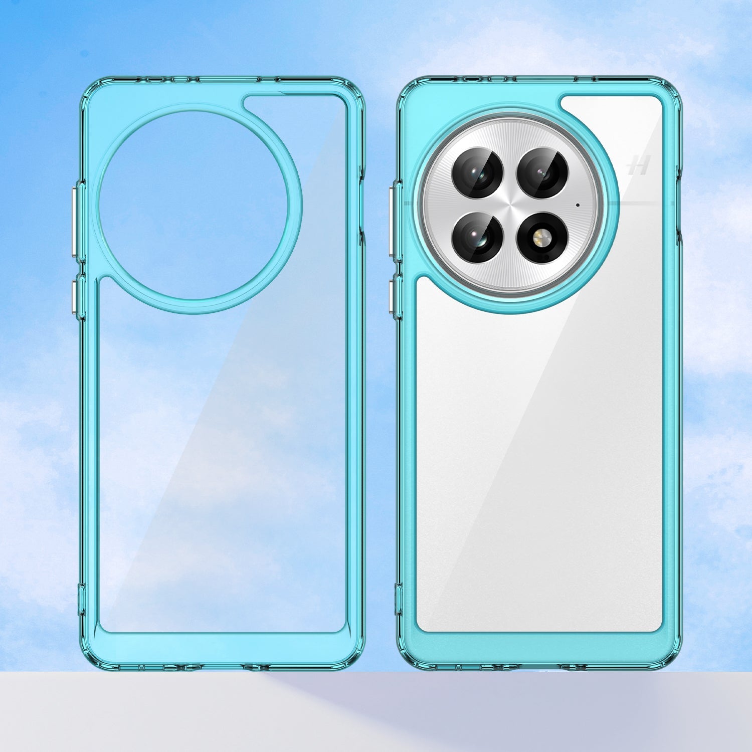 Oneplus 13 Soft Gel Case [Clear Blue]