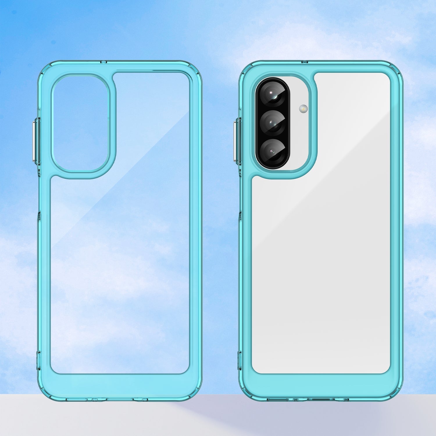Samsung Galaxy A26 5G Soft Gel Case [Clear Blue]