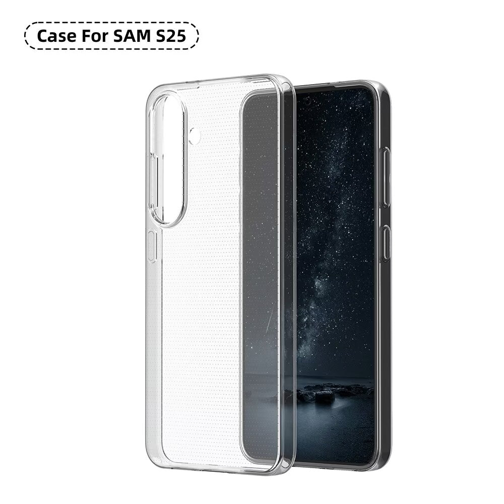 Galaxy S25 Soft Gel Case [Clear]