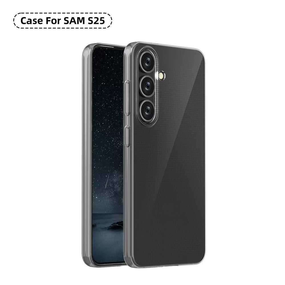 Galaxy S25 Soft Gel Case [Clear]