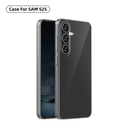 Galaxy S25 Soft Gel Case [Clear]