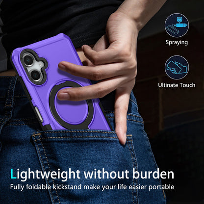 Galaxy A06 4G Kickstand Heavy Duty Case [Purple]