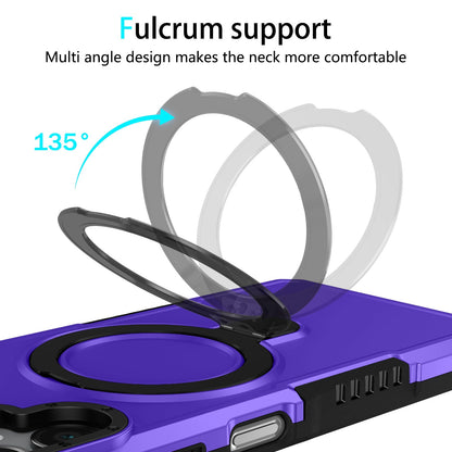 Galaxy A06 4G Kickstand Heavy Duty Case [Purple]