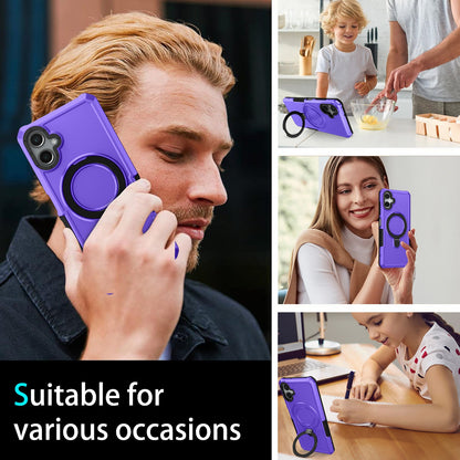 Galaxy A06 4G Kickstand Heavy Duty Case [Purple]