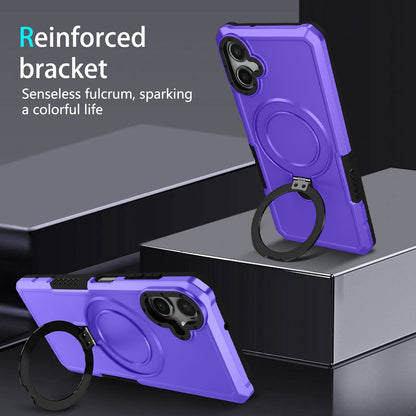 Galaxy A06 4G Kickstand Heavy Duty Case [Purple]