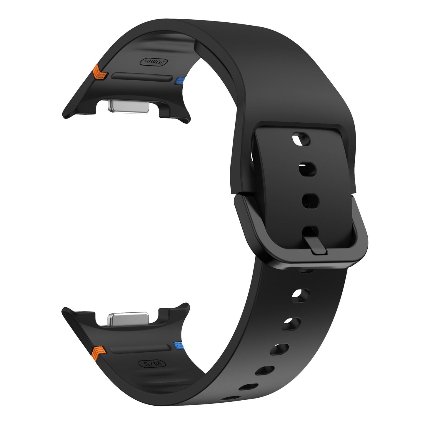 Samsung Galaxy Watch 8 Silicone Strap [Black]