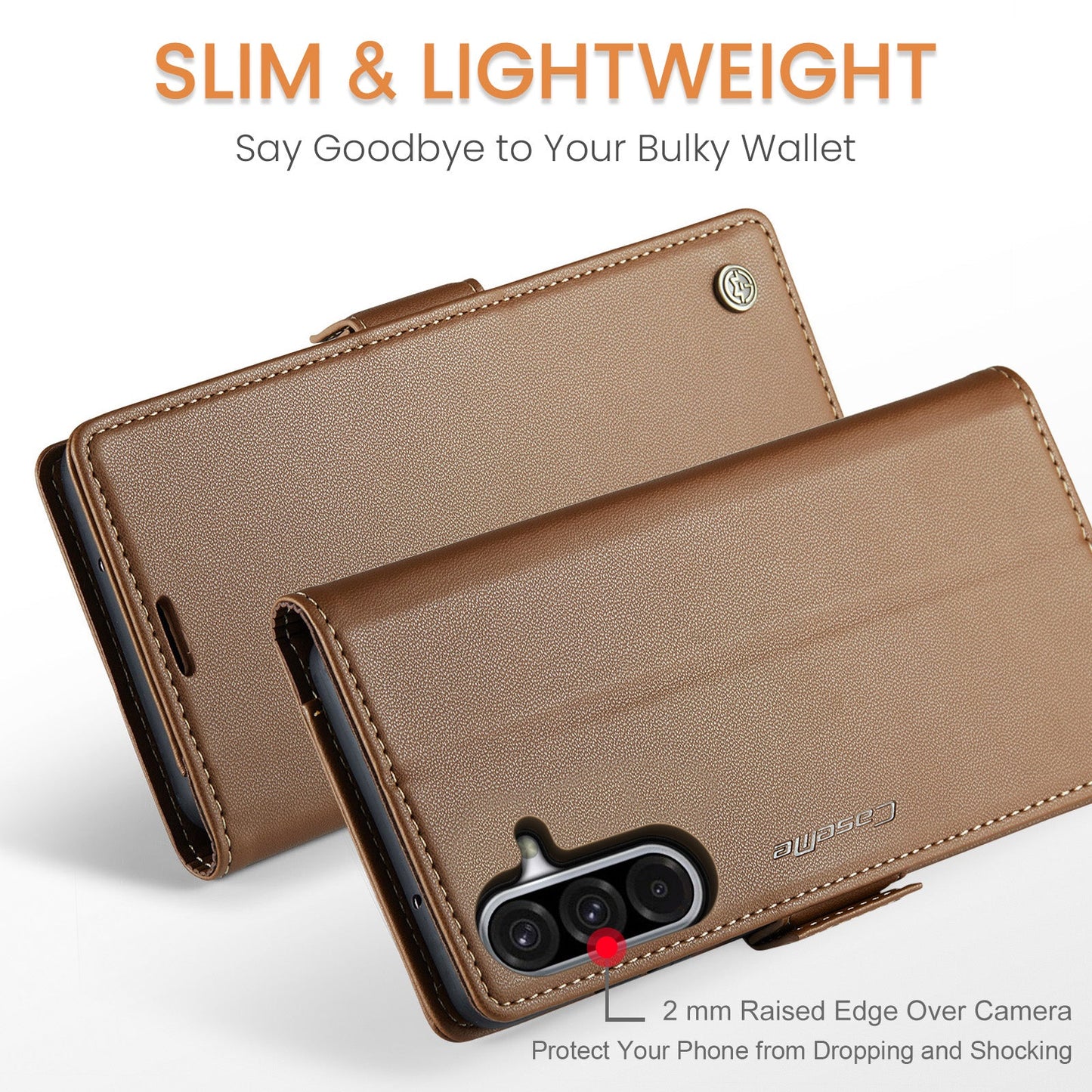 Galaxy A26 5G Pu Wallet Case [Brown]