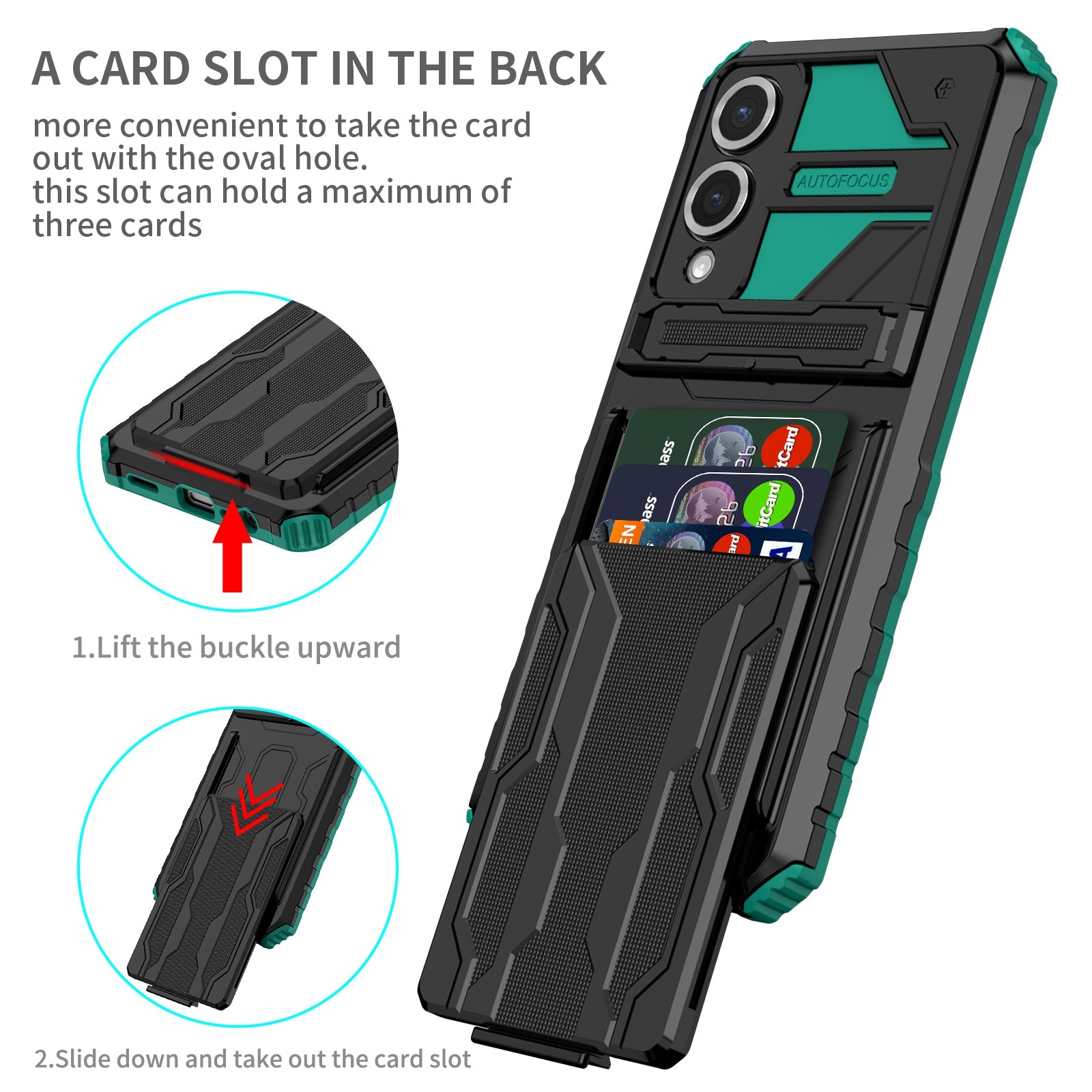 Galaxy S25 Edge Heavy Duty Case [Teal]