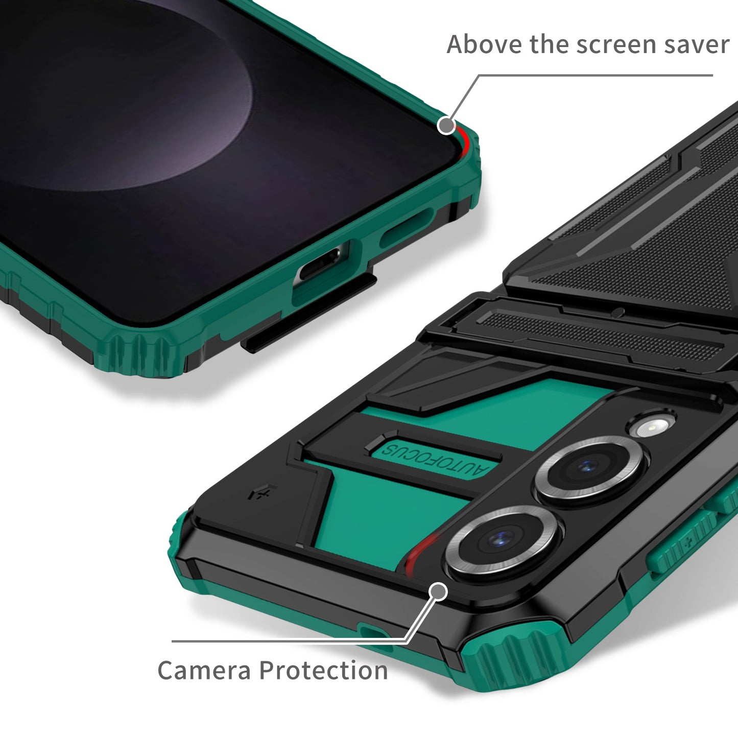 Galaxy S25 Edge Heavy Duty Case [Teal]