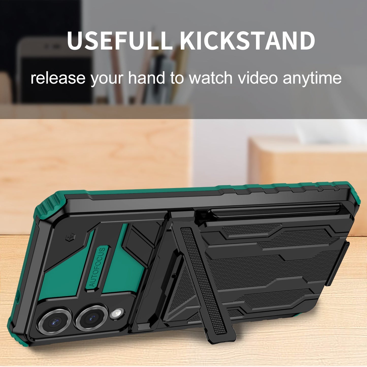 Galaxy S25 Edge Heavy Duty Case [Teal]