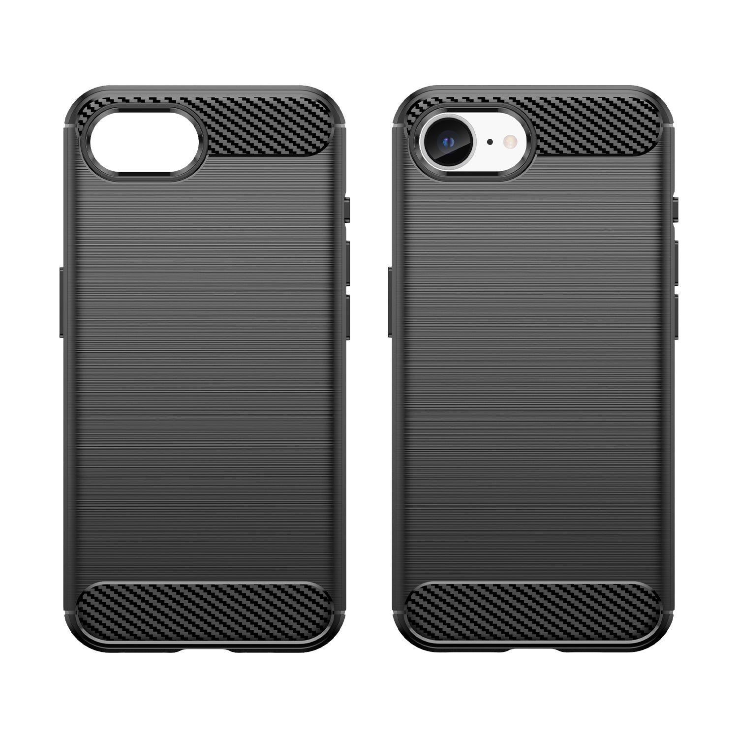 Apple iPhone 16E Carbon Fibre Case [Black]