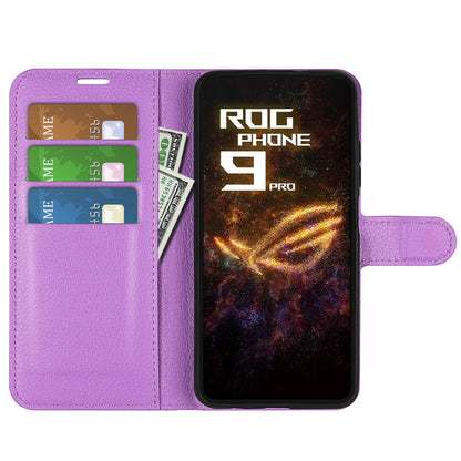 Asus Rog Phone 9 Pro Pu Wallet Case [Purple]