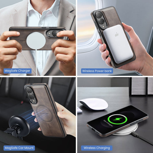Galaxy S25 Edge Magsafe Wallet [Coffee]