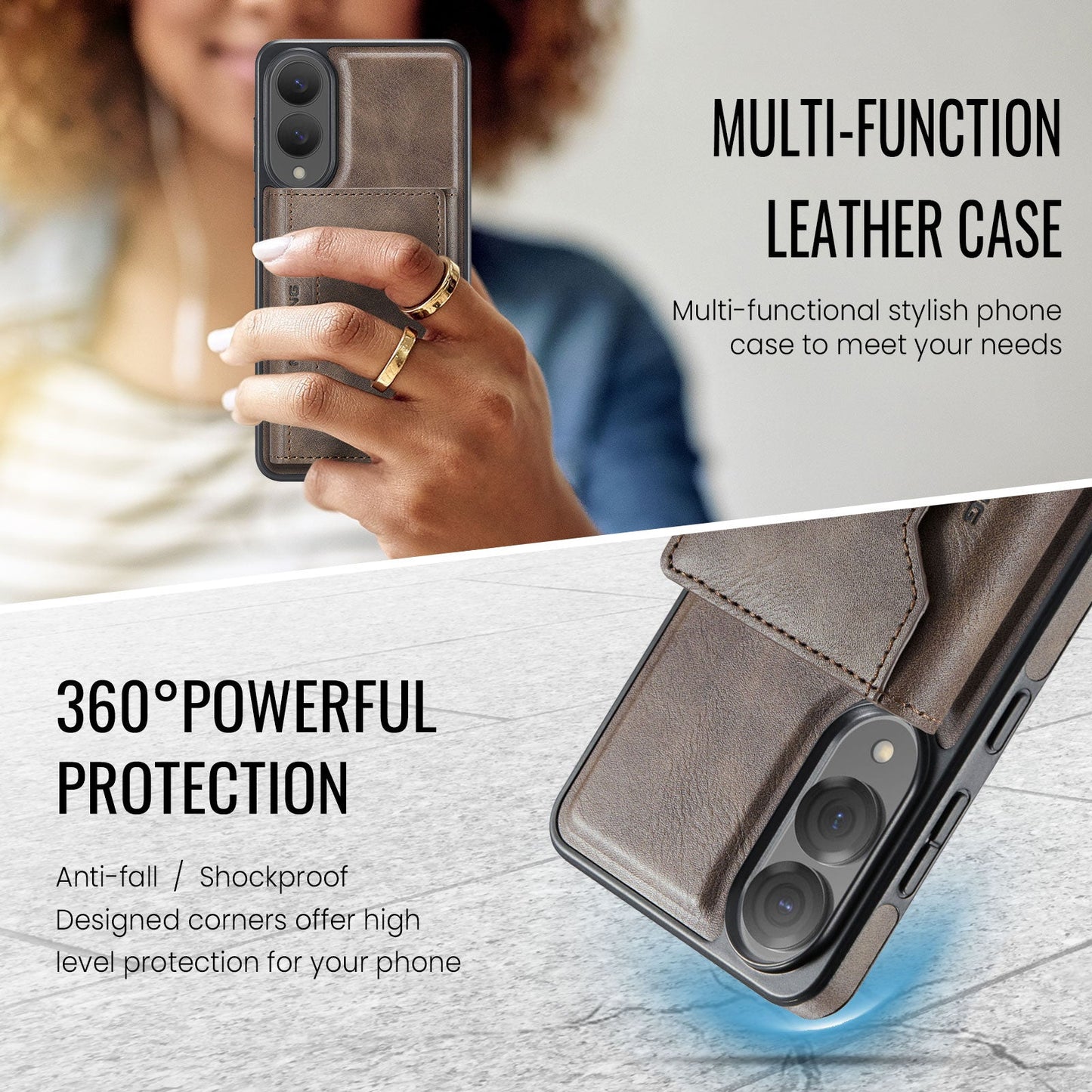Galaxy S25 Edge Magsafe Wallet [Coffee]