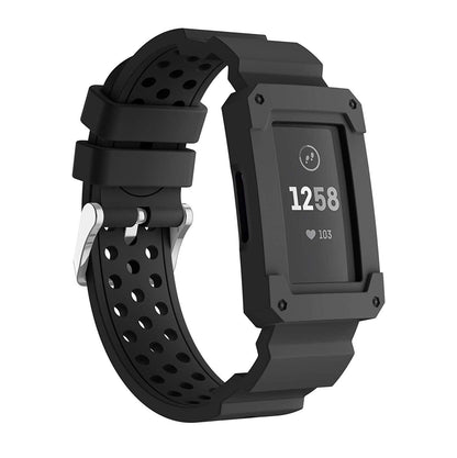 Fitbit Charge 3 Silicone Strap [Black]