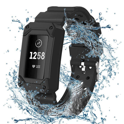 Fitbit Charge 3 Silicone Strap [Black]