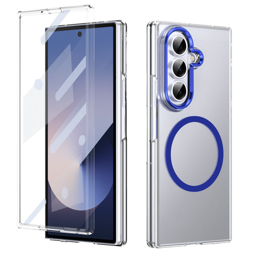 Galaxy Z Fold 7 Clear Magsafe Case [Blue]