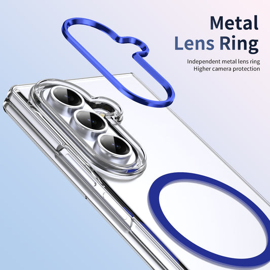 Galaxy Z Fold 7 Clear Magsafe Case [Blue]