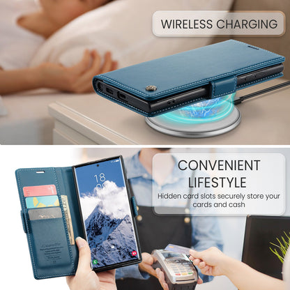 Galaxy S25 Ultra Pu Wallet Case [Navy]