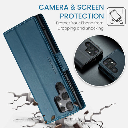Galaxy S25 Ultra Pu Wallet Case [Navy]
