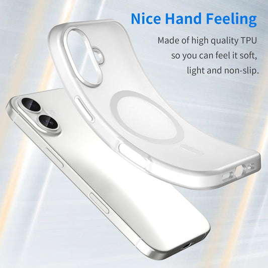 Iphone 17 Magsafe Soft Matte Case [White]