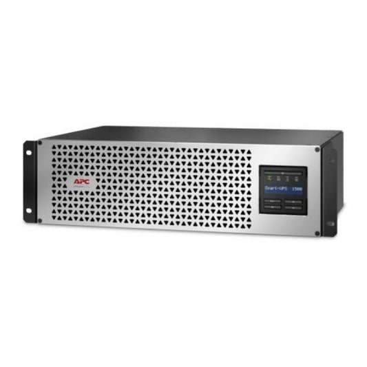 APC Smart-UPS 1500VA (1350W) 3U Lithium Ion Rack Mount with Smart Connect. Short Depth. 230V Input/ Output. 6x IEC C13 Outlets. With Battery Backup. LED Stat Indicators USB Connectivity. Rach Mount Includ